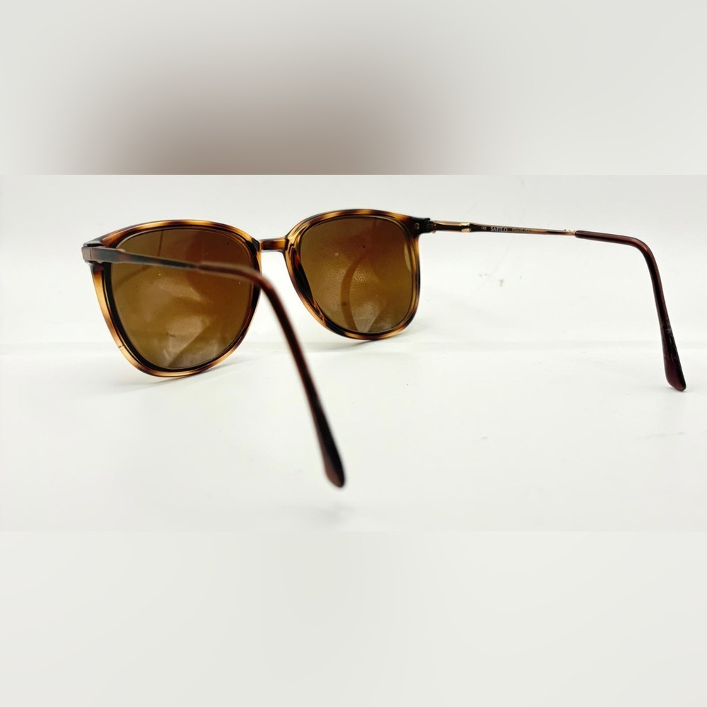 Vintage Safilo 664 Tortoise Oval Sunglasses Frames Only - Picture 5 of 8